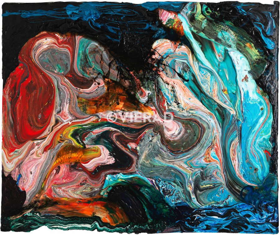 GEIST DES MEERES - 2012, Acryl, 200 x 250 cm